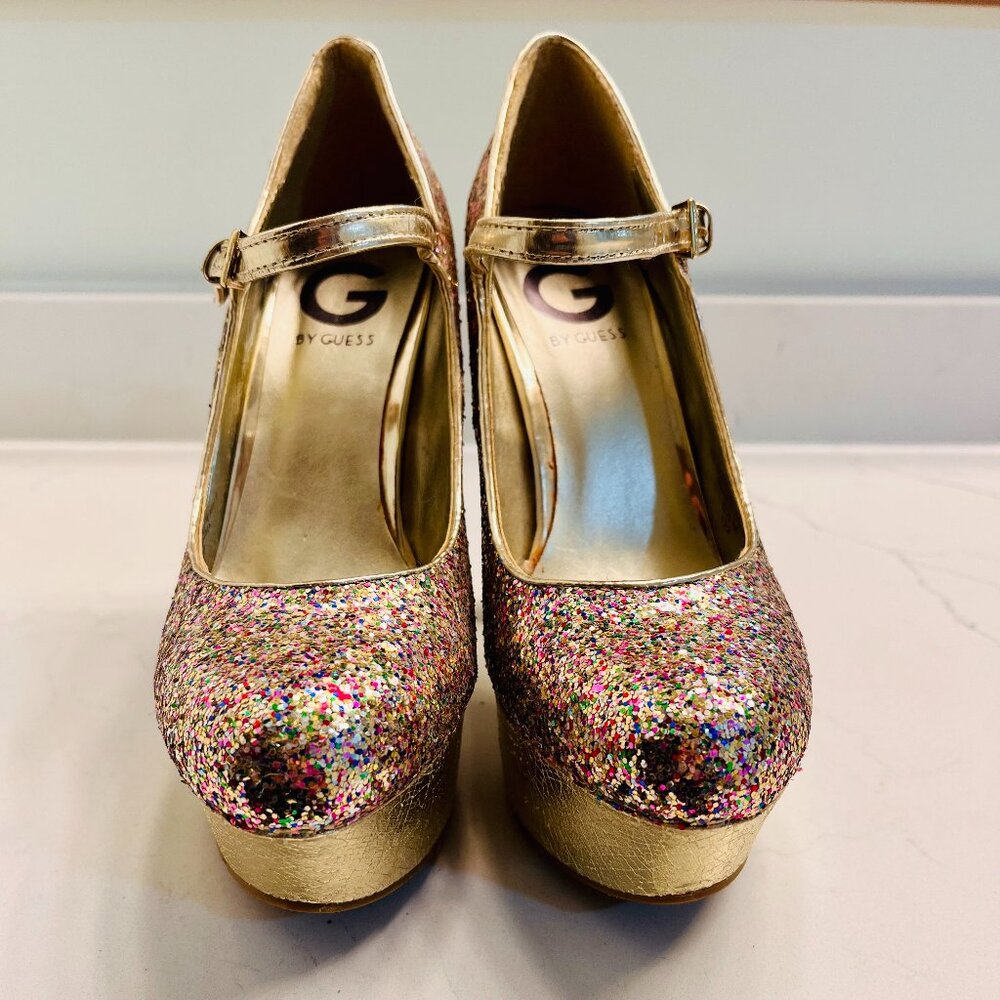 G by Guess Sparkle High Heel, size 6.5